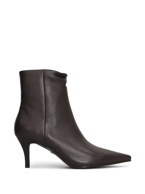 Lola Cruz pointed-toe ankle boots Brown 006T84BK