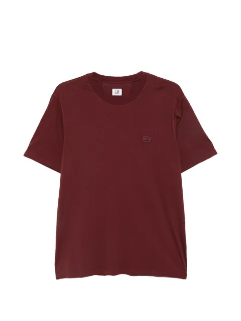 C.P. Company logo-patch T-shirt Red 21CMTS726A005100W592