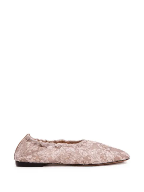 ODISSI Aicha lace ballet flats Pink OD46101A24067