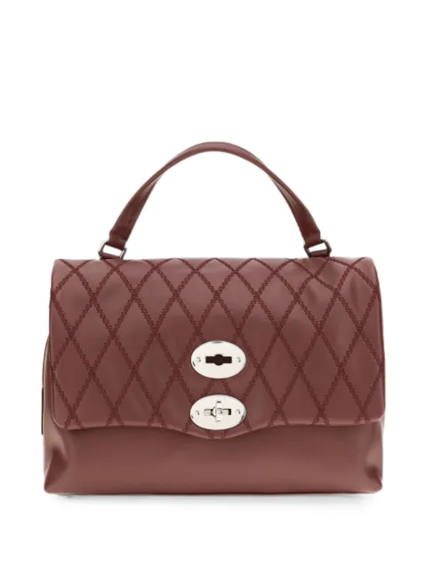 Zanellato Postina Tramè leather shoulder bag Red 0709502340000S