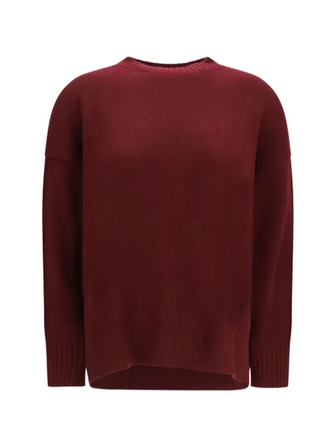 Allude crew-neck cashmere sweater Red 26511151