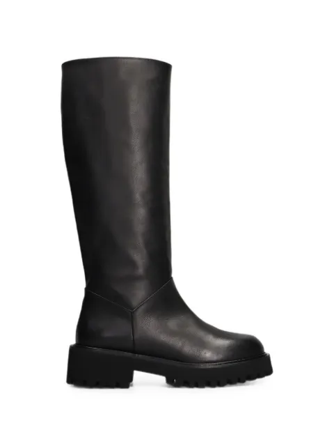 Fabio Rusconi chunky-sole knee-high boots Black MQR5610