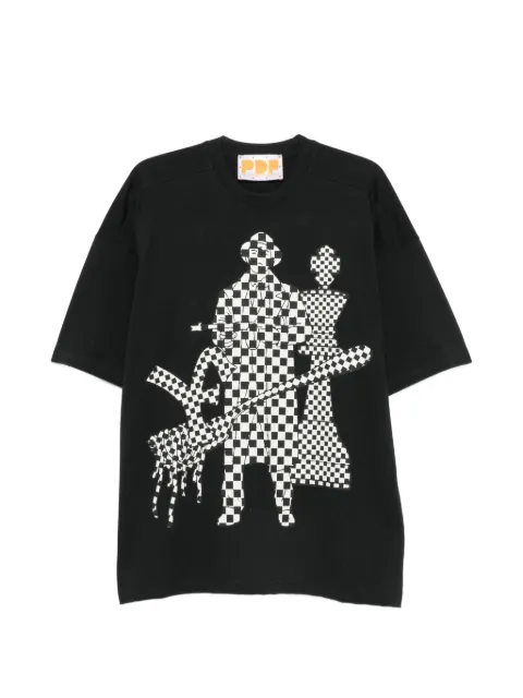 PDF graphic-print T-shirt Black DFM54047TJ101GR01B