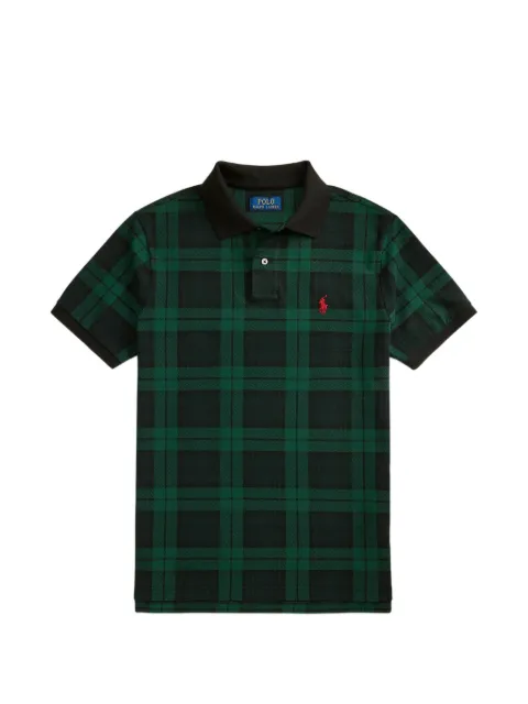 Polo Ralph Lauren plaid-pattern polo shirt Green 710B28283001