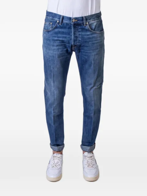 DONDUP faded-effect turn-up jeans Blue UP563DF0283MN1800