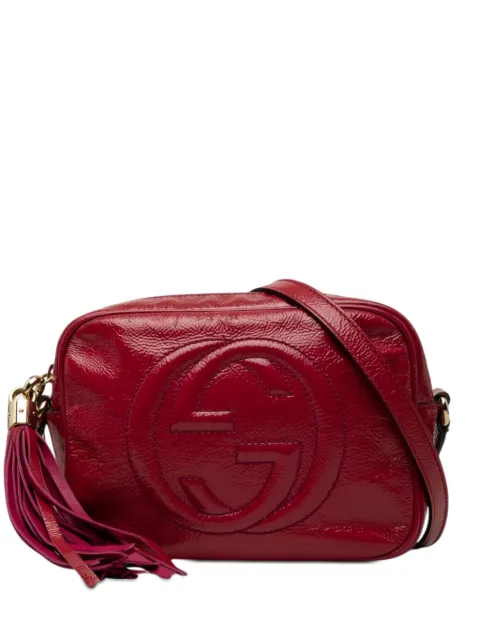 Gucci Pre-Owned 2000-2015 Patent Soho Disco crossbody bag Pink 2145G26M8VZPJJWM