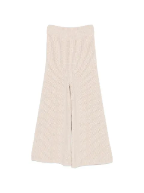 ELY ELY ribbed-knit cropped trousers Neutrals 263WBEA