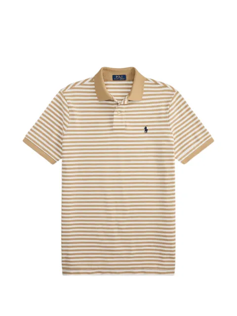 Polo Ralph Lauren striped cotton polo shirt Neutrals 710957E11