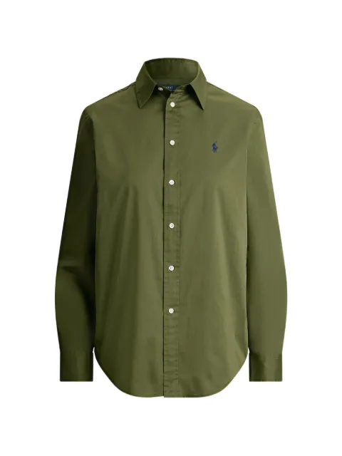 Polo Ralph Lauren Classic Fit Cotton twill shirt Green 211A92177015