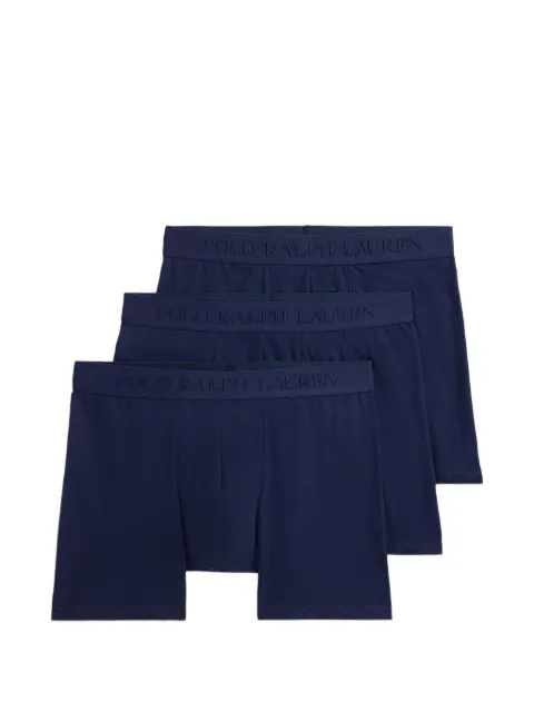 Polo Ralph Lauren logo-waistband boxer briefs pack Blue 714966E11