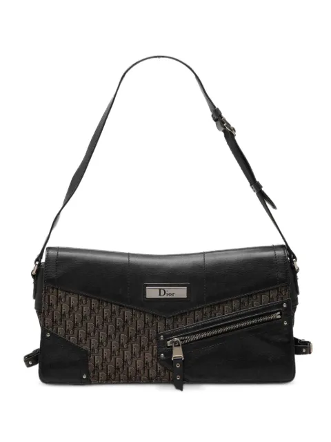 Christian Dior Pre-Owned 2003 Diorissimo Trotter Canvas Street Chic shoulder bag Black U4KXRQNV0YI9VD3Y