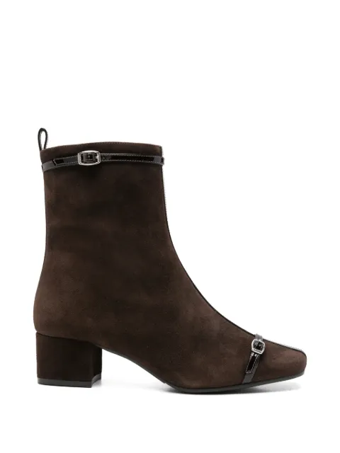 Carel Paris Start buckle-detail ankle boots Brown START