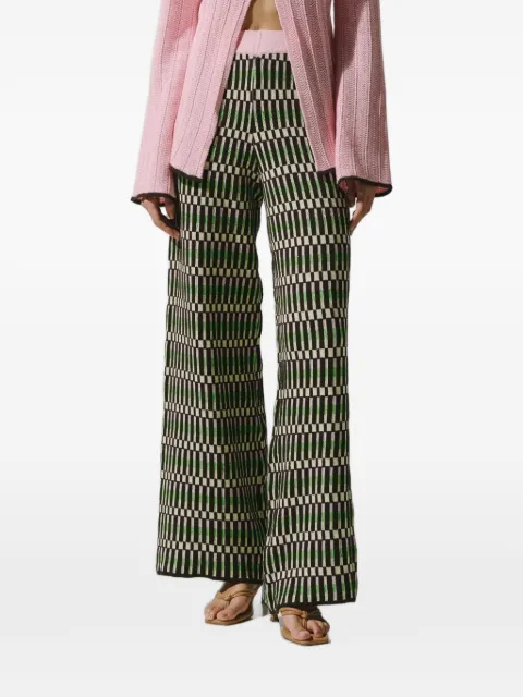 Baobab Kina palazzo pants Green 6281633