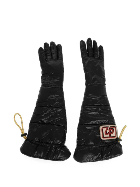 DSQUARED2 quilted padded ski gloves Black GLW002511702383