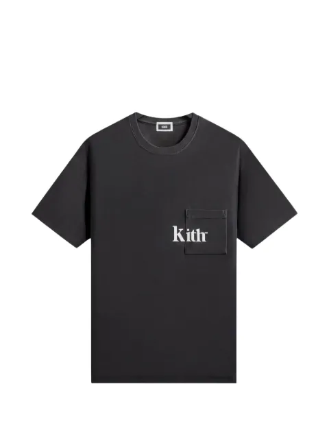 KITH Quinn logo-print T-shirt Black KHM034534001