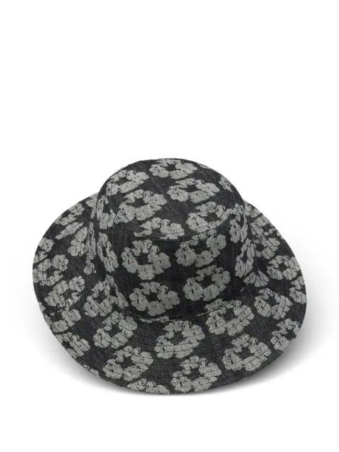 Denim Tears Wreath jacquard bucket hat Black DT867
