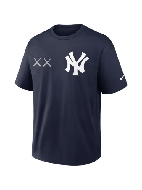 KAWS x Nike x Aaron Judge New York Yankees MLB T-shirt Blue KAWS202554