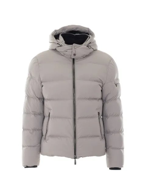 Moorer Brett hooded jacket Grey BRETTSKTU0118