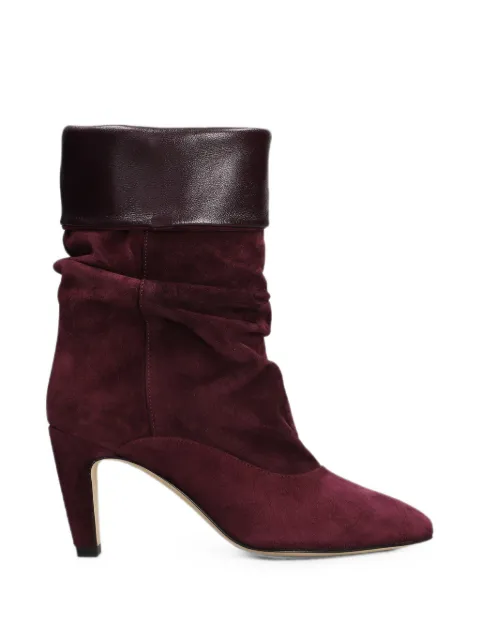 The Seller suede ankle boots Red SE4011