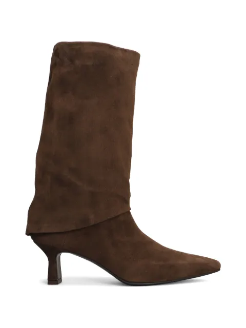 The Seller pointed-toe suede boots Brown MW006