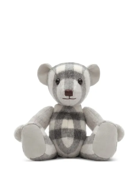 Burberry check cashmere Thomas Bear Grey 8131587