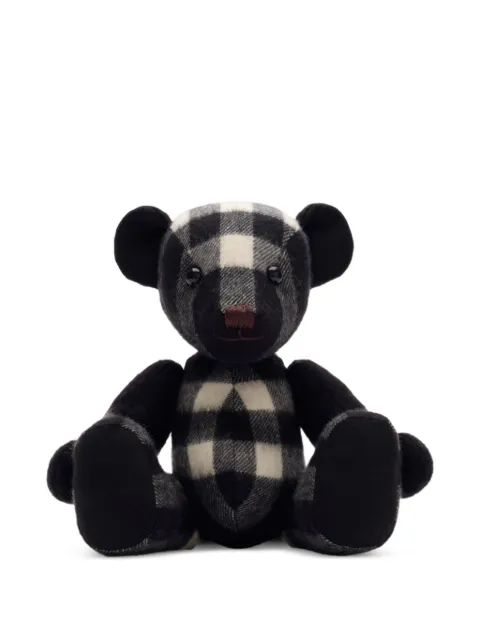 Burberry check cashmere Thomas Bear Black 8132339