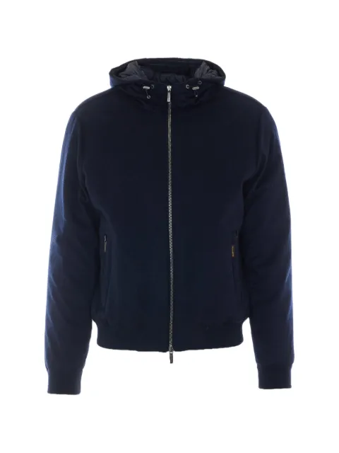 Moorer Oniro hooded jacket Blue ONIROLSLV1980