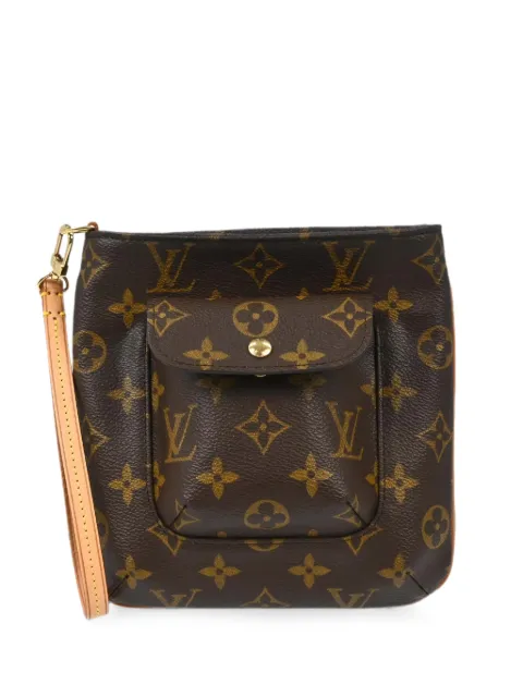 Louis Vuitton Pre-Owned 2002 Partition Monogram clutch bag Brown NQ10776