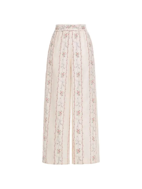 Agua By Agua Bendita Tota Navegante trousers Neutrals 21983IVORY