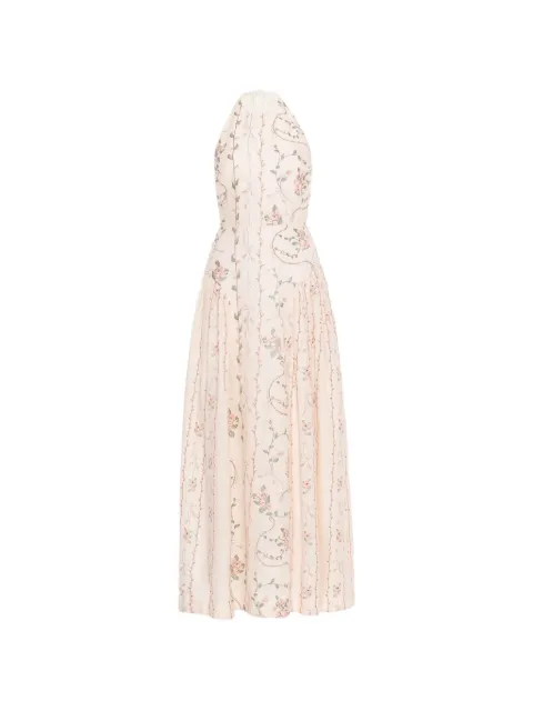 Agua By Agua Bendita Balsa Navegante maxi dress Neutrals 23422IVORY