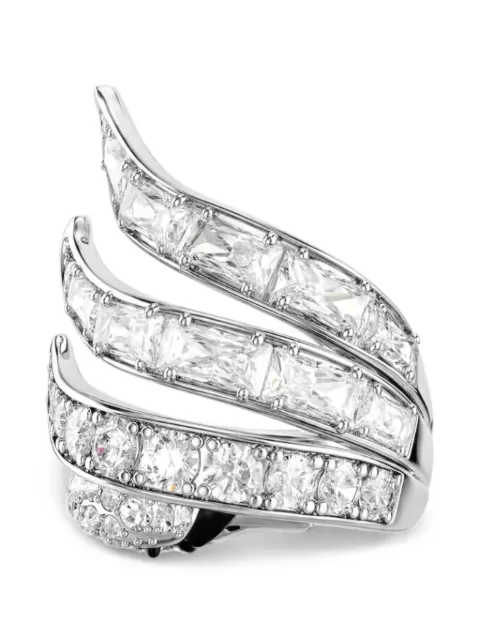 Swarovski Vienna crystal-embellished wrap ring Silver 5762207