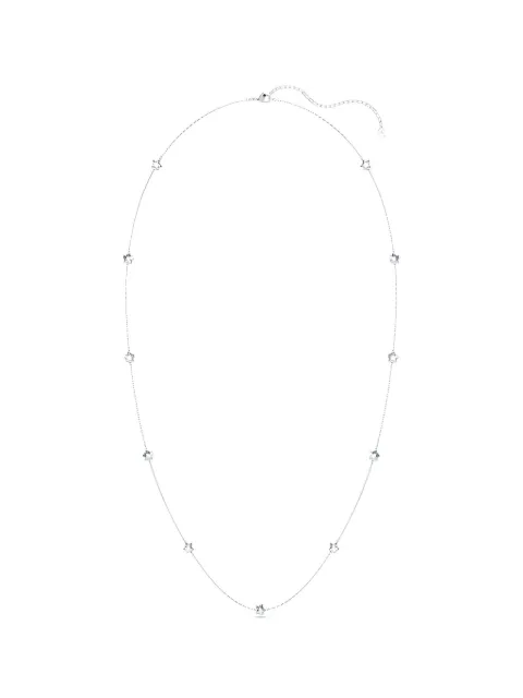 Swarovski Chroma star-pendant cable-link necklace Silver 5754181