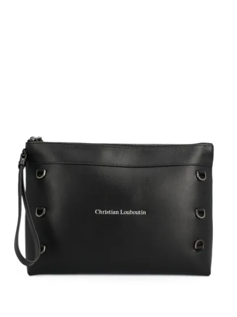 Christian Louboutin Kosmica clutch bag Black 3265342BK01