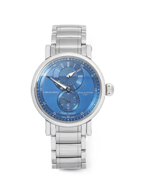 Chronoswiss Regulator Classic 40mm watch Blue 4023BL50