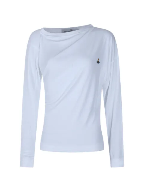 Vivienne Westwood draped T-shirt White 3G01003YJ00BOA401