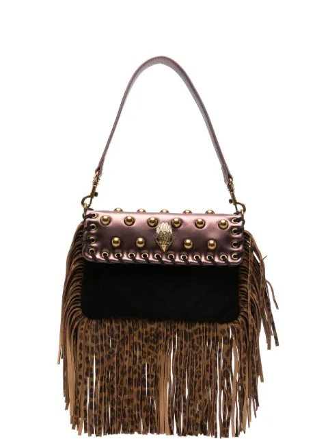 Kurt Geiger London Oxford fringed shoulder bag Black 5842939129