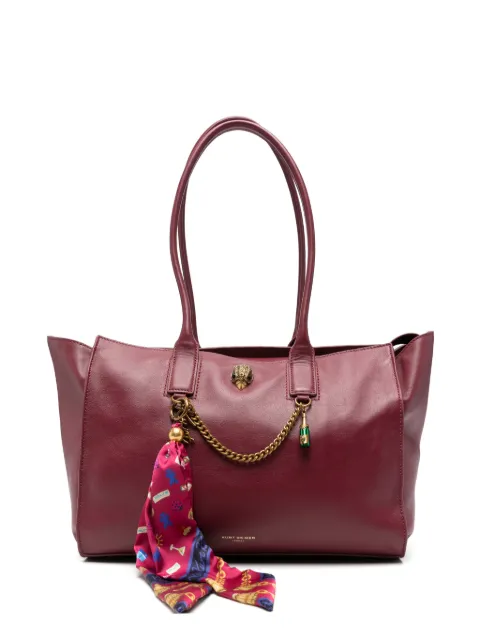 Kurt Geiger London Sloane eagle-plaque tote bag Red 5838856109