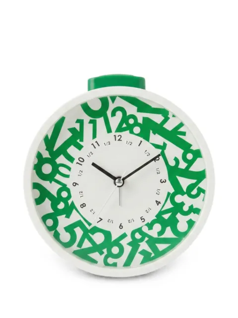 Domeniconi circular-shape table clock White 1852030GV