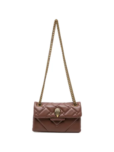 Kurt Geiger London Kensington quilted leather shoulder bag Brown 5580954109