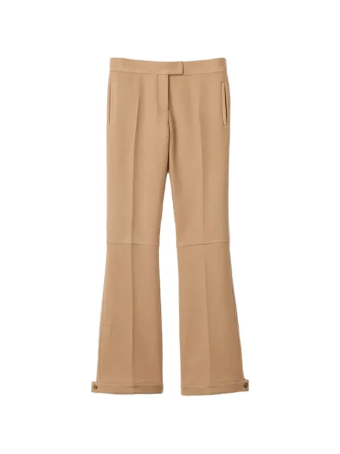 Miu Miu double wool pants Neutrals MP2051SOOO6471