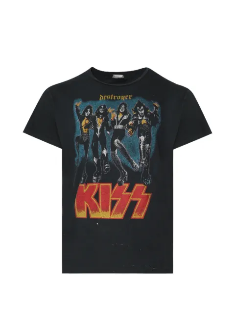 MadeWorn Kiss Shout It Out Loud '90s T-shirt Black MWKS098TM