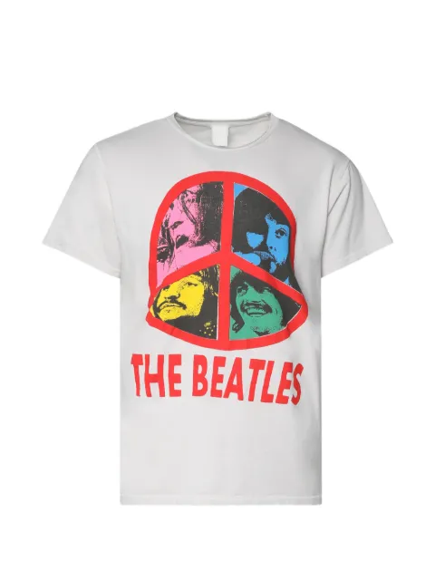 MadeWorn Beatles All You Need Is Peace 90s T-shirt White MWBEA017TM