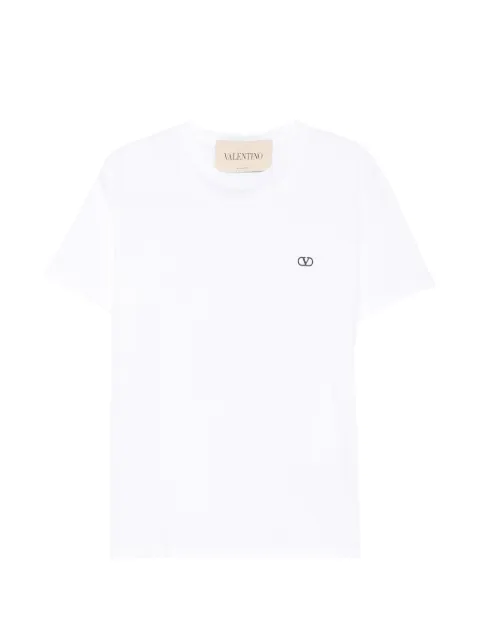 Valentino Garavani VLogo jersey T-shirt White VMG10VBMM