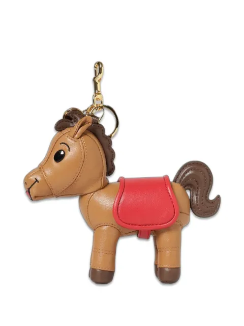 Moschino horse-shape keyring Brown MC5431PP0OOA8