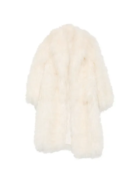 Liska Tibetan lamb-fur jacket Neutrals YTML2606WHITE