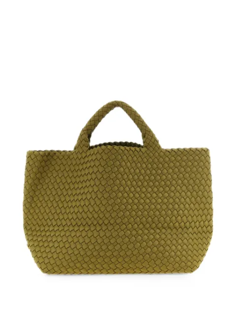 NAGHEDI medium St. Barths hand-woven tote bag Green SN03013LD
