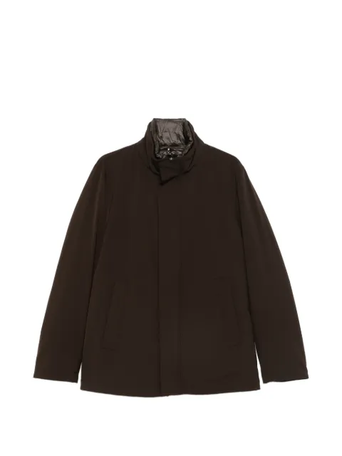 Montecore high-neck jacket Brown F11MUCX911