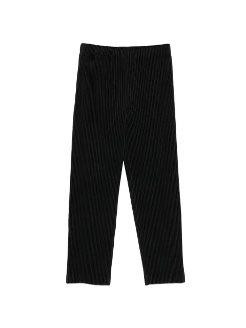 Homme Plissé Issey Miyake pleated straight-leg trousers Black HP68JF074