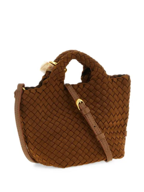 NAGHEDI petit St. Barths woven tote bag Brown SN03011QJ