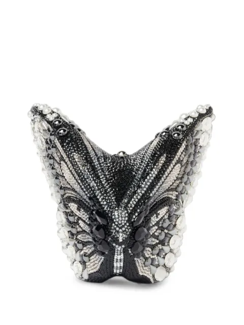 Judith Leiber Butterfly Colette crystal-embellished mini bag Black M187019